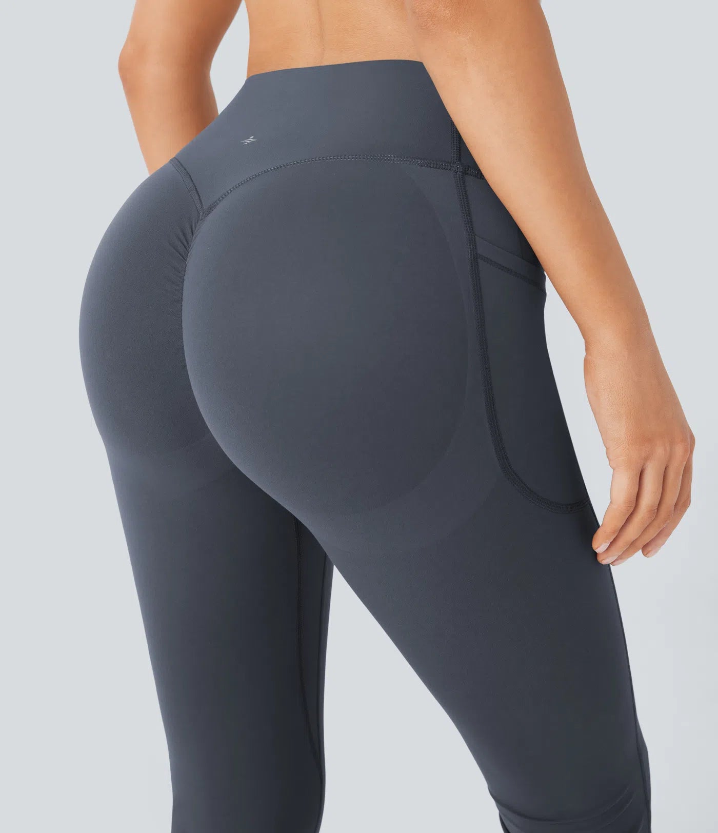 BumFlair - High Waisted Scrunch Butt Lifting Tummy Control Pocket Shaping Yoga Bootcut Leggings