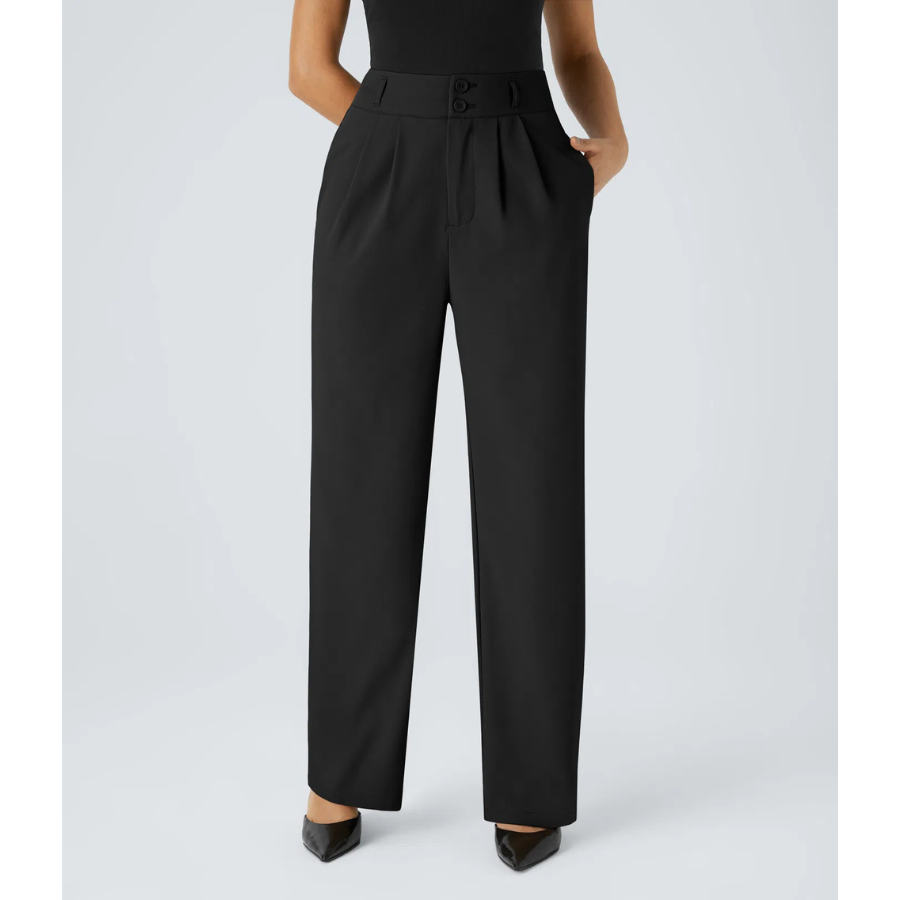 BumFlair – Flexible Fit Straight Leg Pants for Women