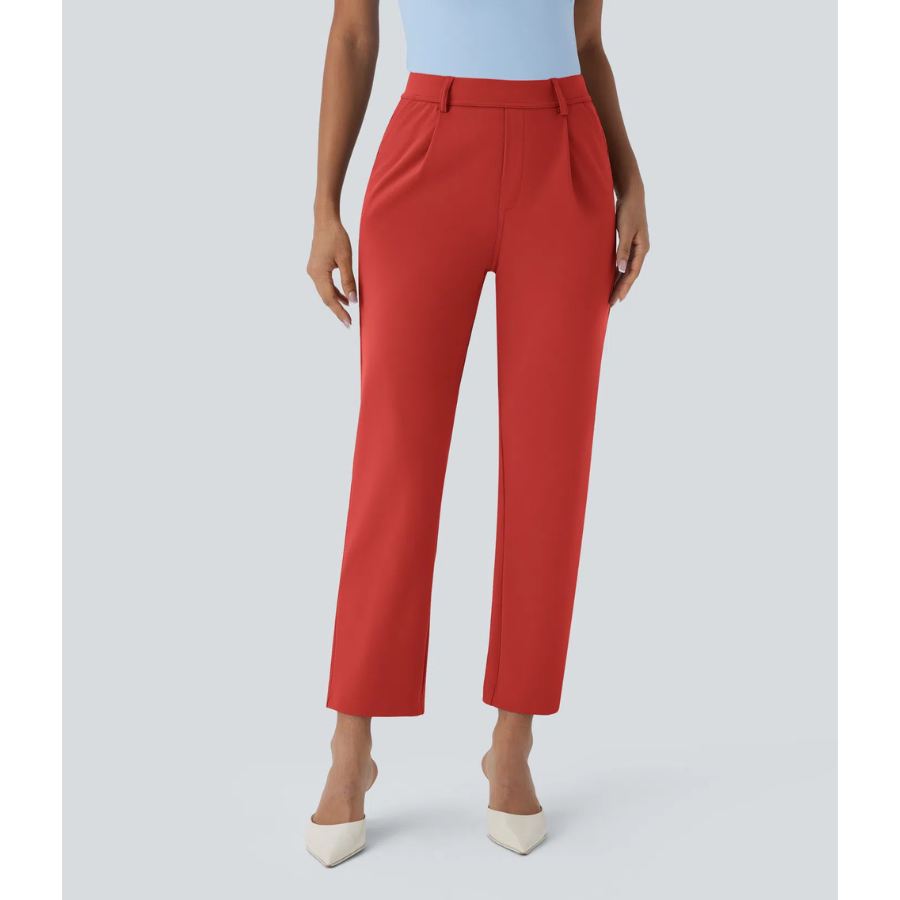 BumFlair - Lightweight Comfort Tapered Work Pants for Women