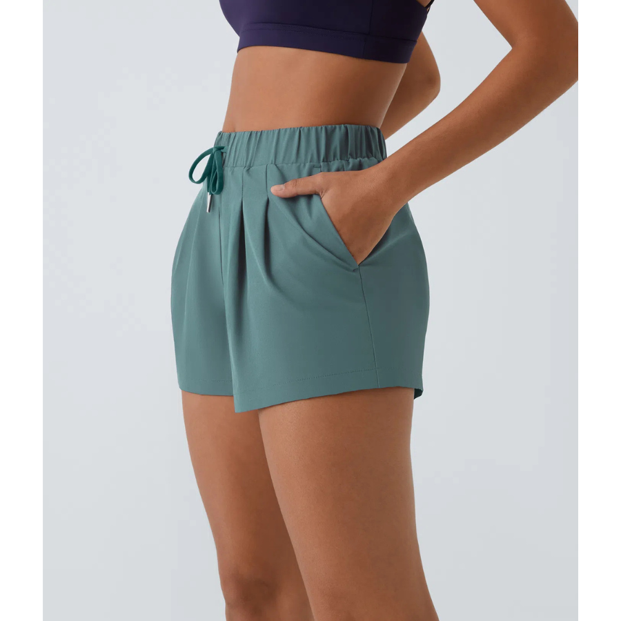 BumFlair – Relaxed Fit Drawstring Shorts for Women