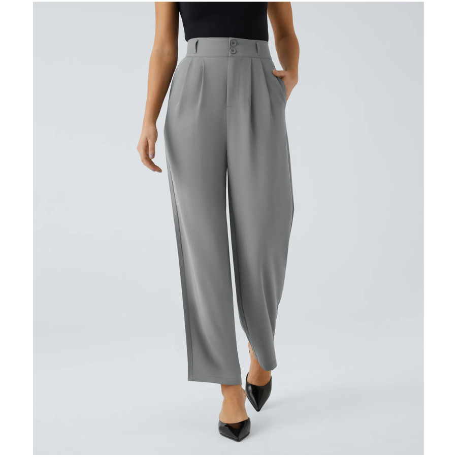 BumFlair – Flexible Fit Straight Leg Pants for Women