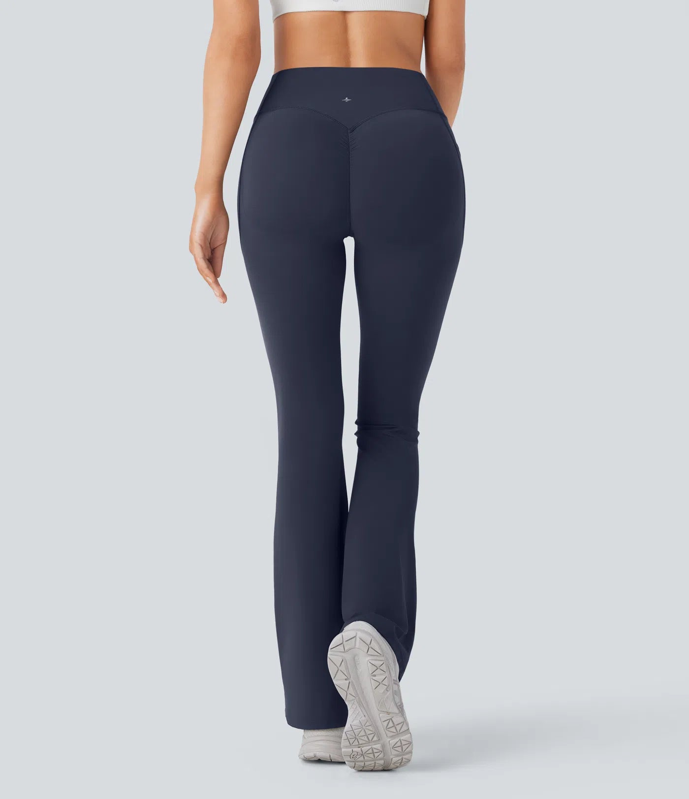 BumFlair - High Waisted Scrunch Butt Lifting Tummy Control Pocket Shaping Yoga Bootcut Leggings