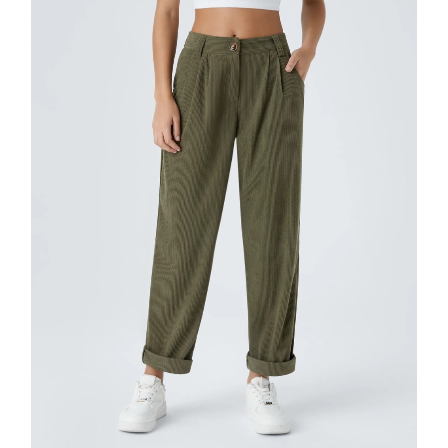 BumFlair – Soft Comfort Corduroy Pants for Women