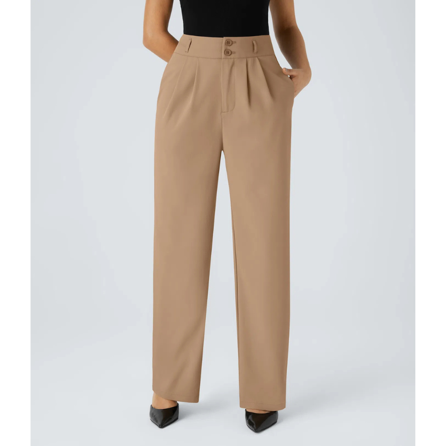 BumFlair – Flexible Fit Straight Leg Pants for Women