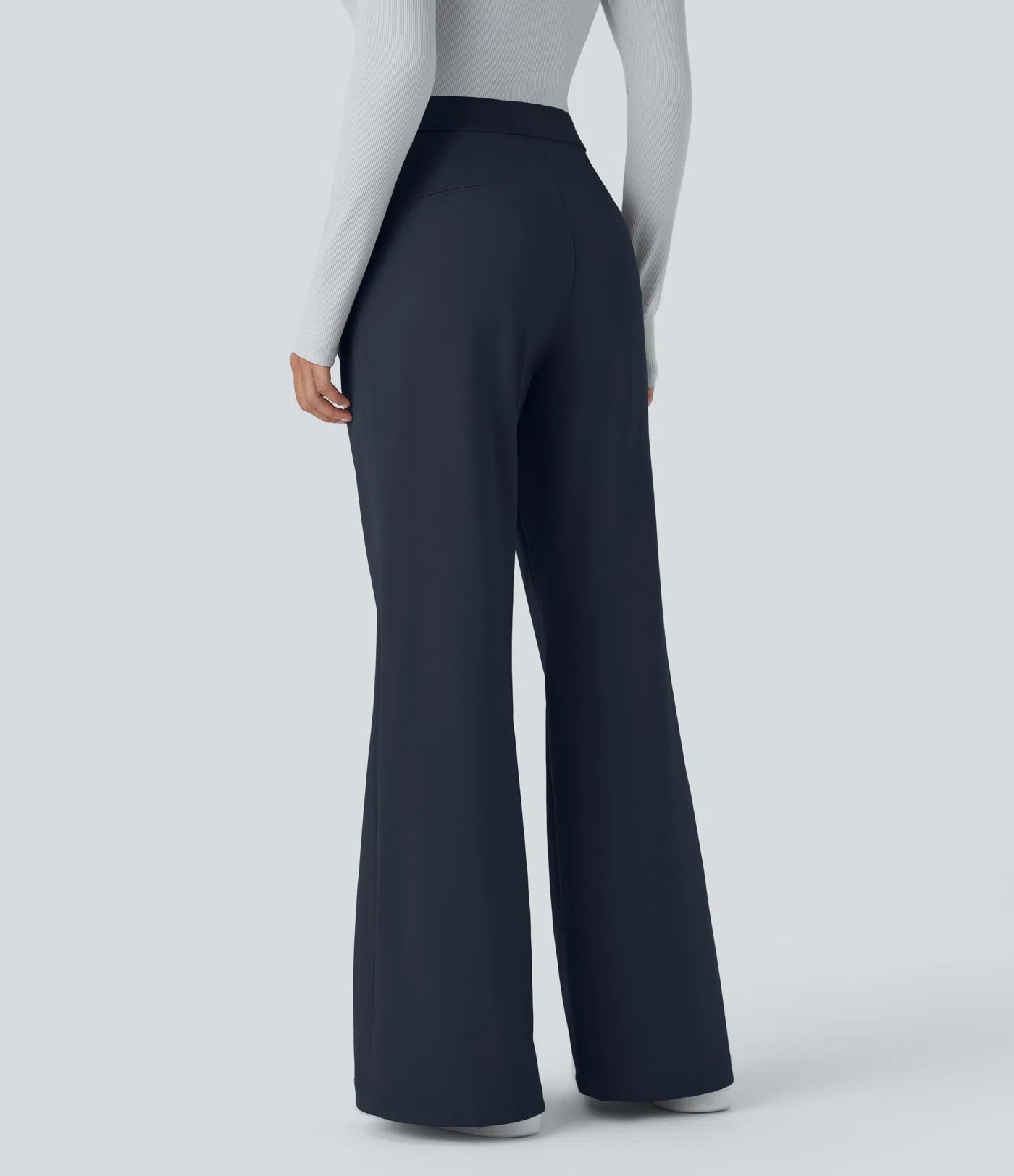BumFlair - DayStretch High Waisted Pocket Work Flare Pants