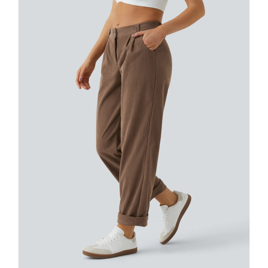 BumFlair – Soft Comfort Corduroy Pants for Women