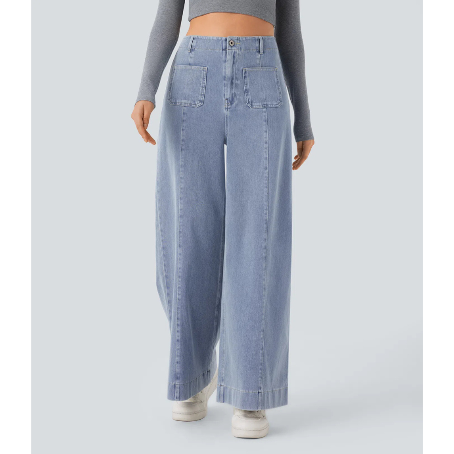 BumFlair – Everyday Stretch Wide Leg Jeans for Women