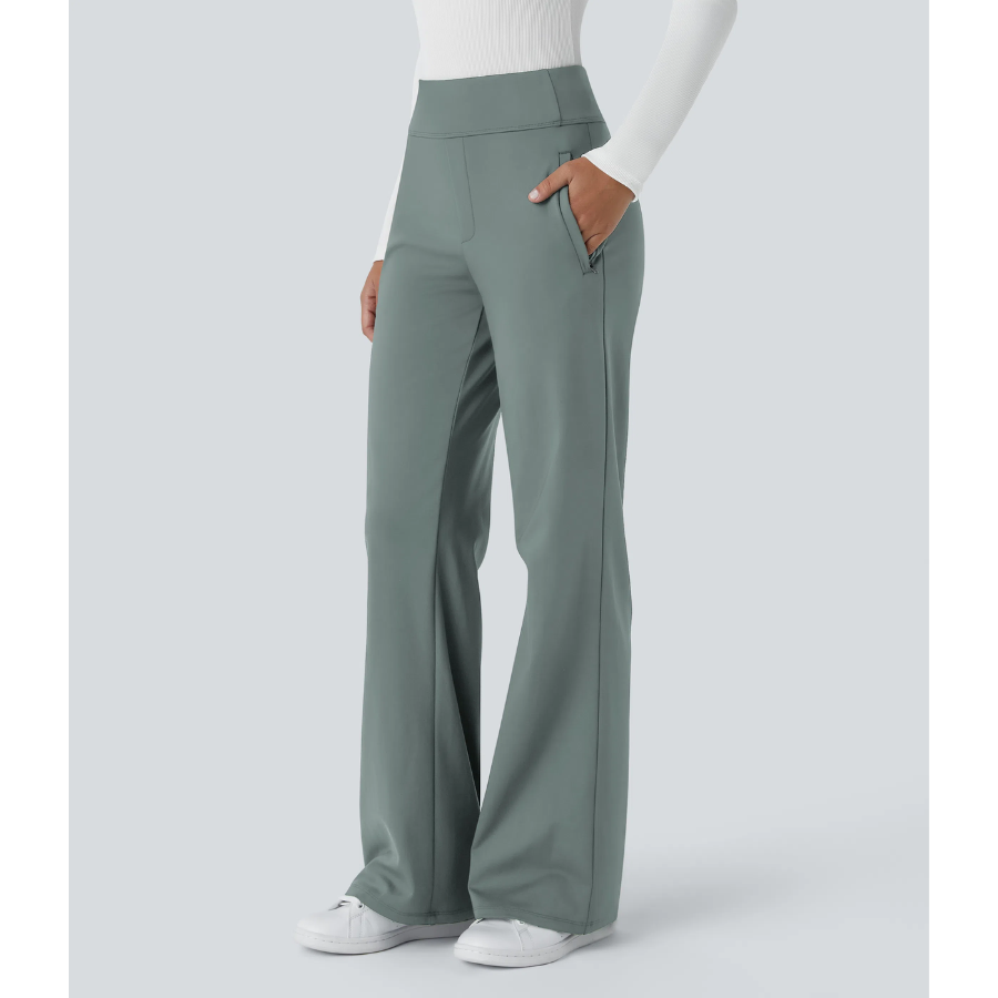 BumFlair - Stretch Comfort Flare Pants for Women
