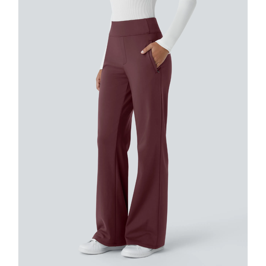 BumFlair - Stretch Comfort Flare Pants for Women