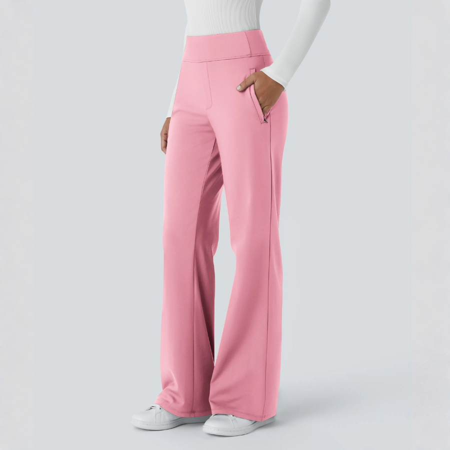 BumFlair - Stretch Comfort Work Flare Pants for Women