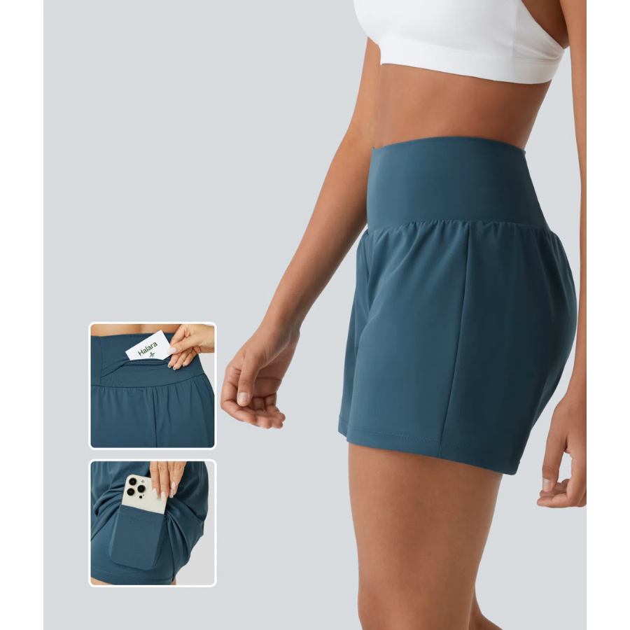 BumFlair – High-Rise & Pocket Yoga Shorts for Women
