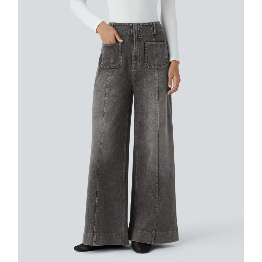 BumFlair – Everyday Stretch Wide Leg Jeans for Women