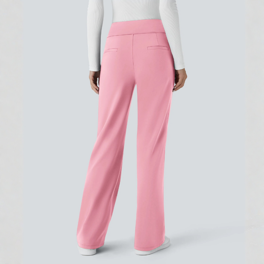 BumFlair - Stretch Comfort Work Flare Pants for Women