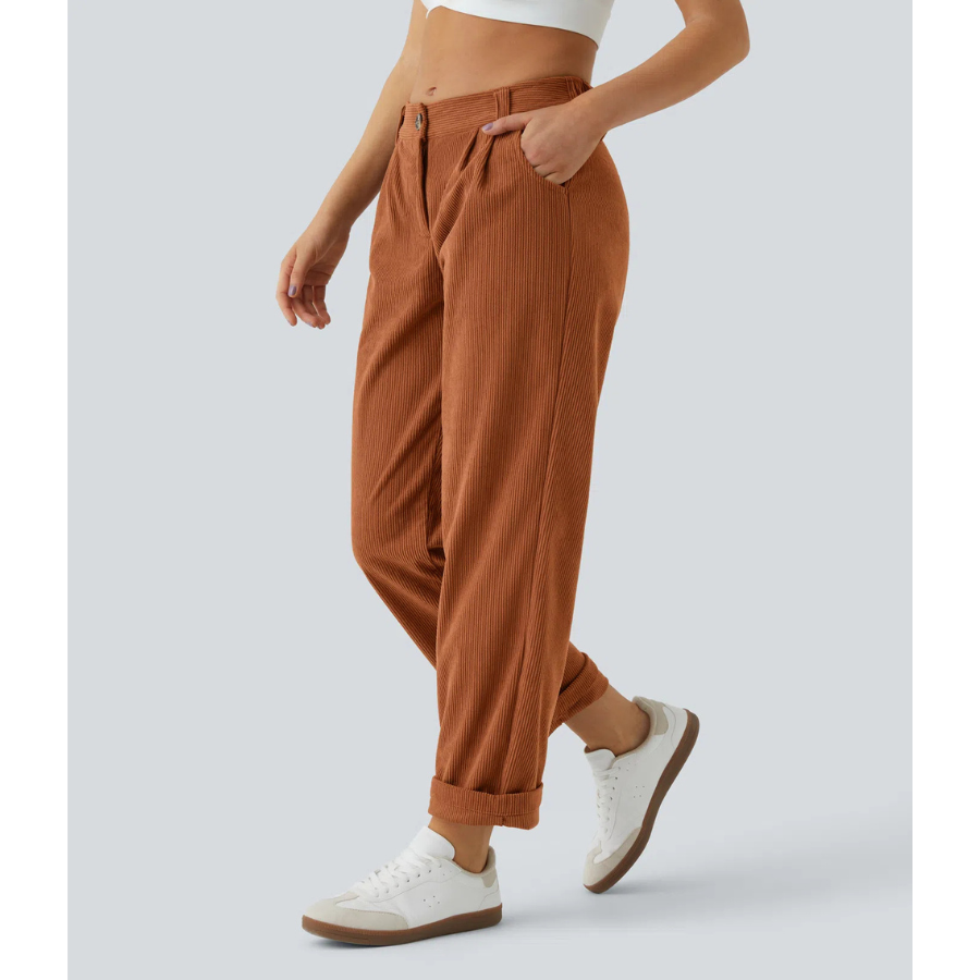 BumFlair – Soft Comfort Corduroy Pants for Women
