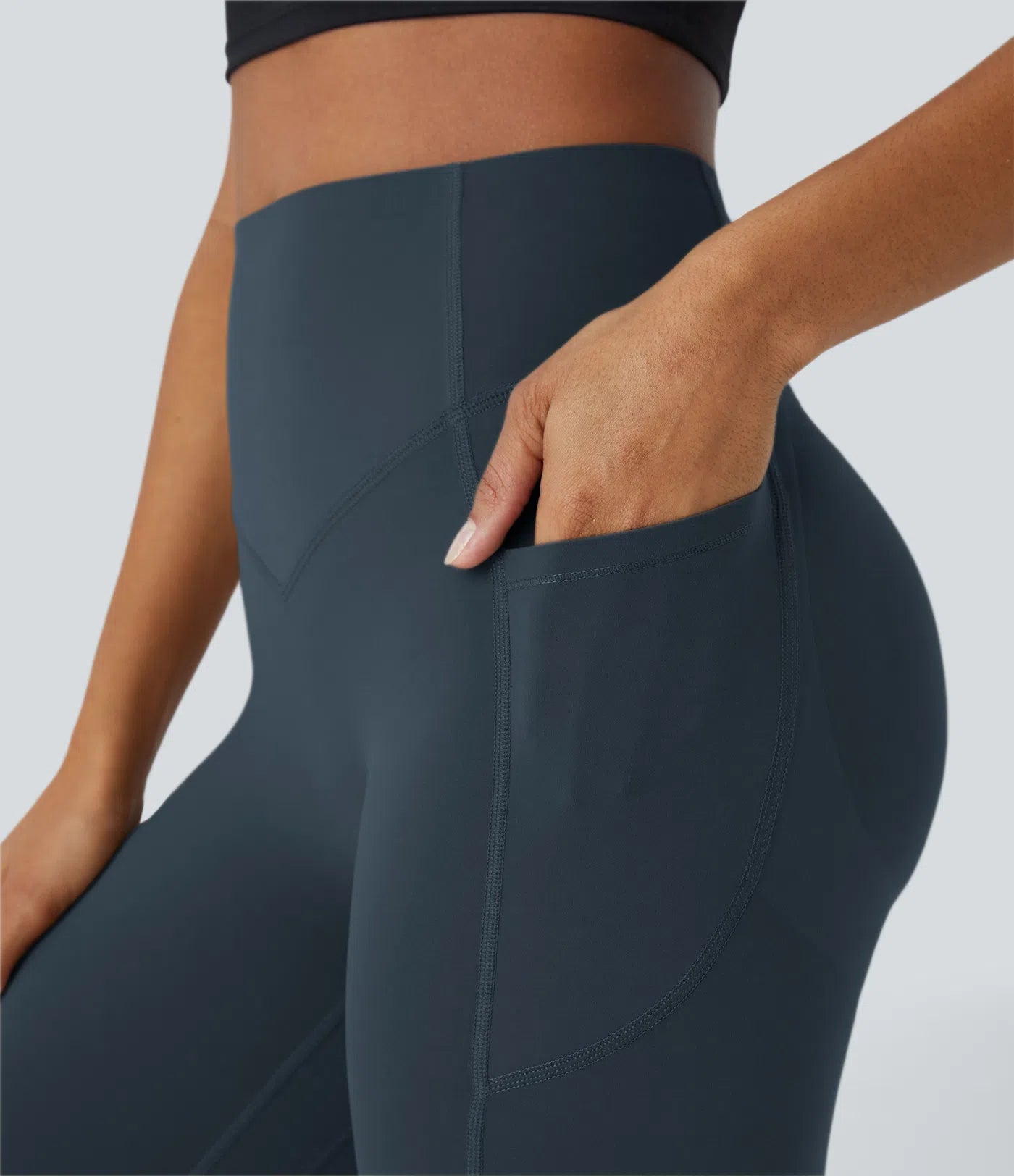 BumFlair – High Waisted Scrunch Butt Lifting Tummy Control Pocket Shaping Training Leggings