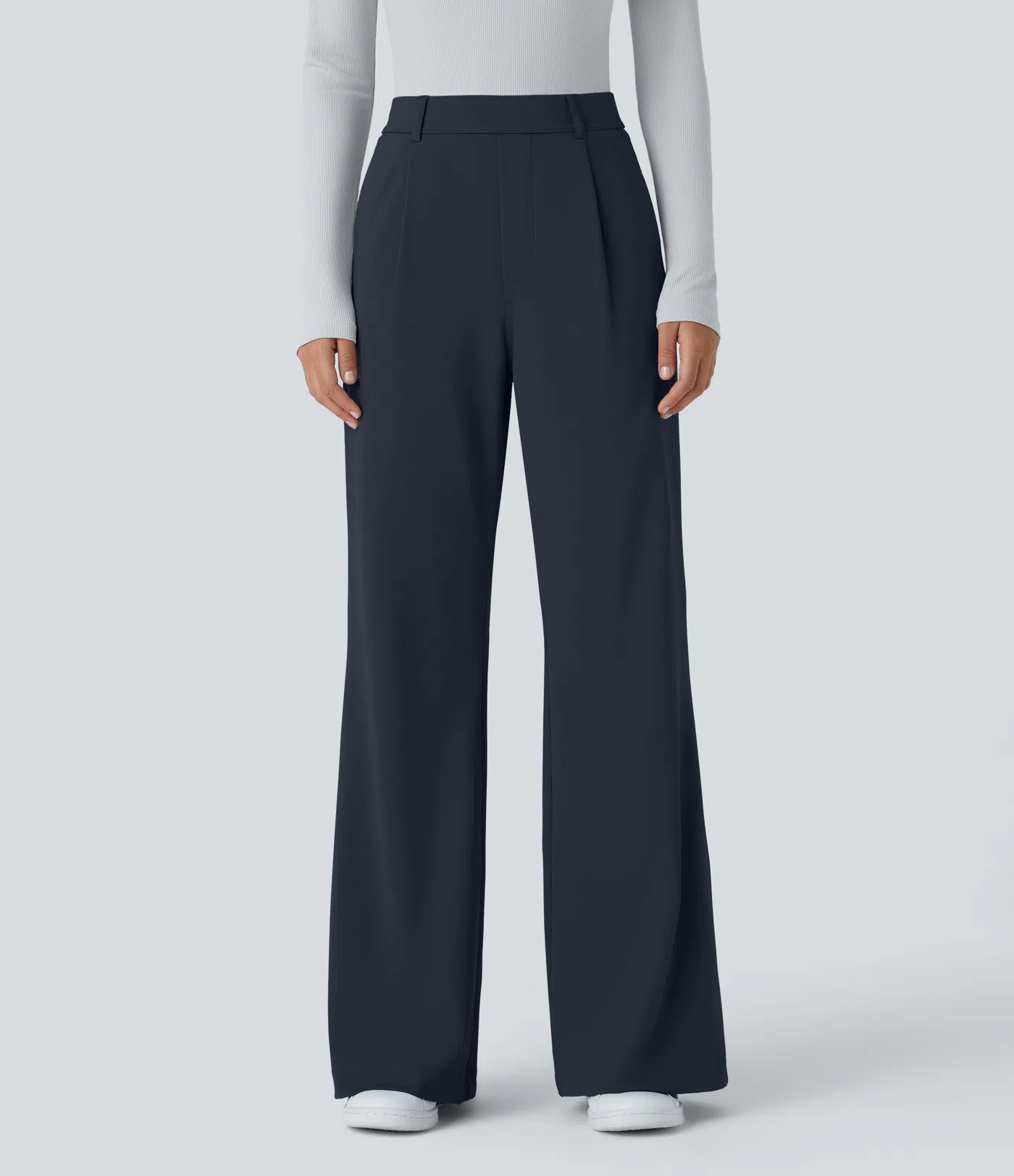 BumFlair - DayStretch High Waisted Pocket Work Flare Pants