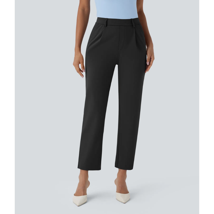 BumFlair - Lightweight Comfort Tapered Work Pants for Women