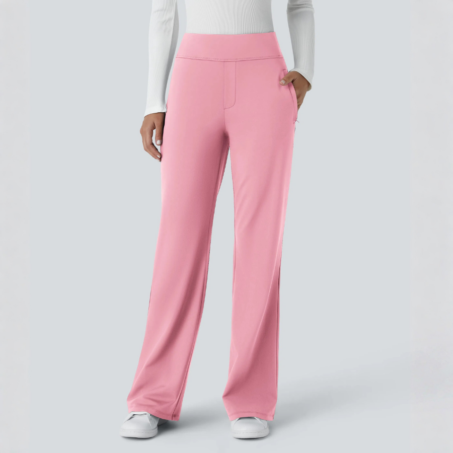 BumFlair - Stretch Comfort Work Flare Pants for Women