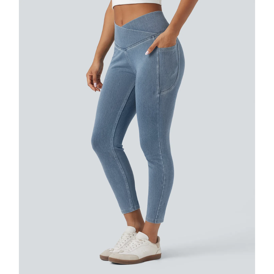 BumFlair - All-Day Comfort Denim Leggings for Women