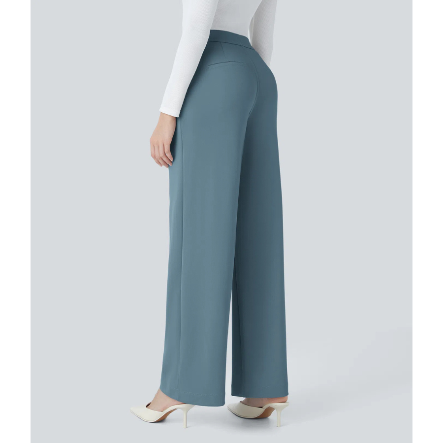 BumFlair – Lightweight Stretch Crepe Work Pants for Women