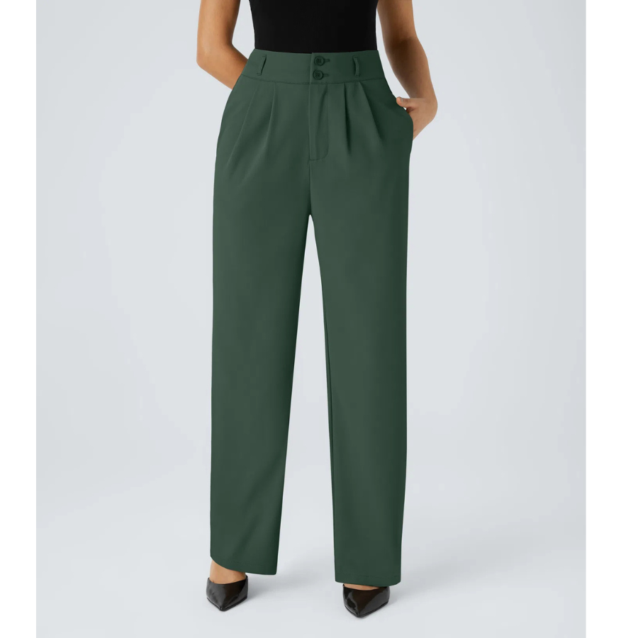 BumFlair – Flexible Fit Straight Leg Pants for Women