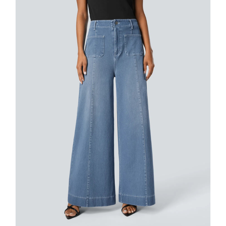 BumFlair – Everyday Stretch Wide Leg Jeans for Women