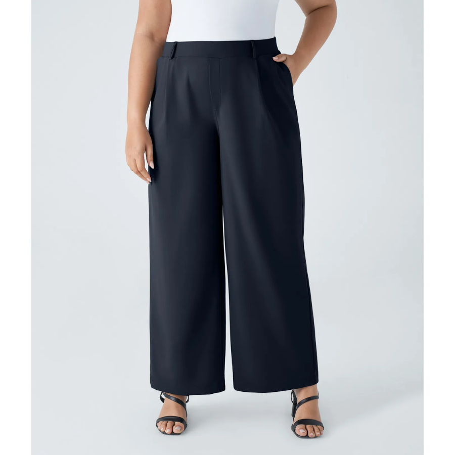 BumFlair - High-Waist Comfort Work Trous