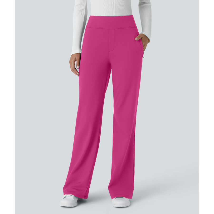 BumFlair - Stretch Comfort Work Flare Pants for Women