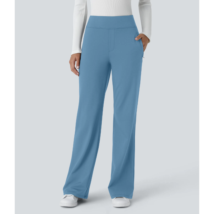 BumFlair - Stretch Comfort Work Flare Pants for Women