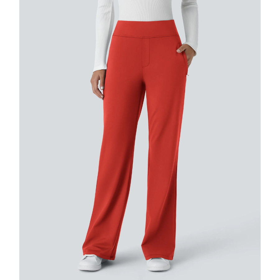 BumFlair - Stretch Comfort Work Flare Pants for Women