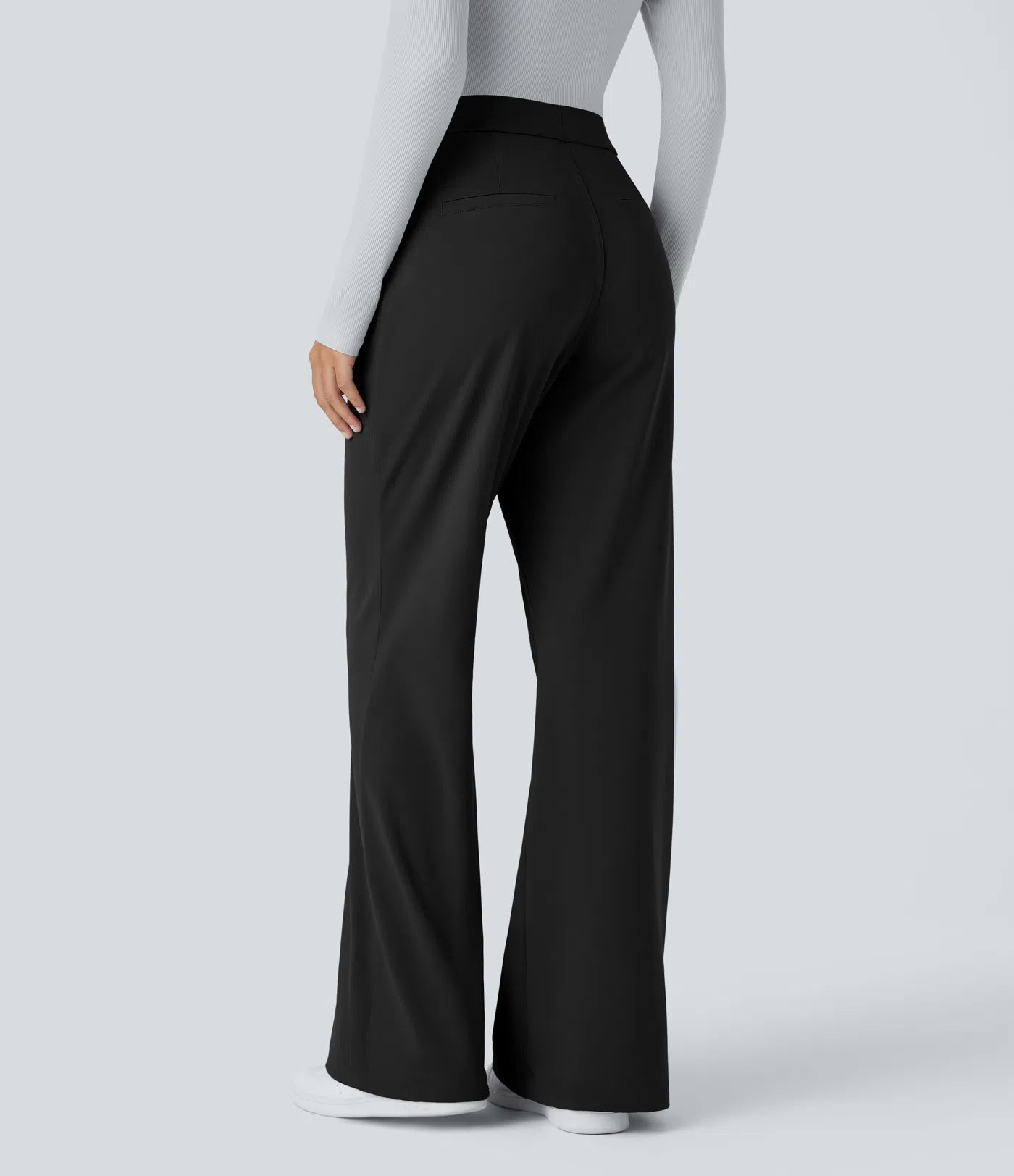BumFlair - DayStretch High Waisted Pocket Work Flare Pants