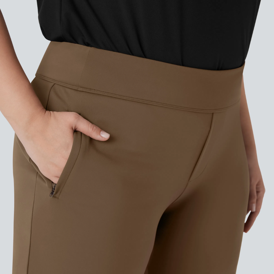 BumFlair - Stretch Comfort Work Flare Pants for Women