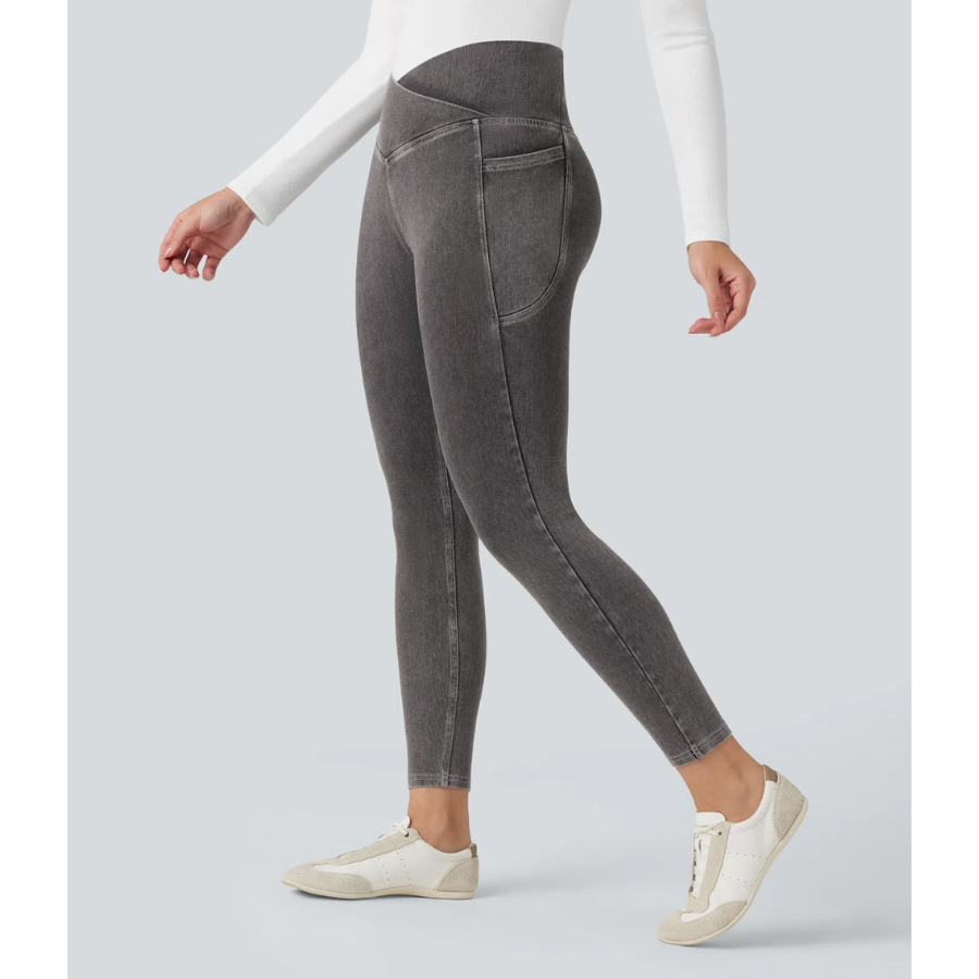 BumFlair - All-Day Comfort Denim Leggings for Women