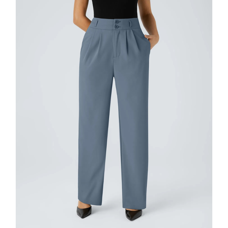 BumFlair – Flexible Fit Straight Leg Pants for Women