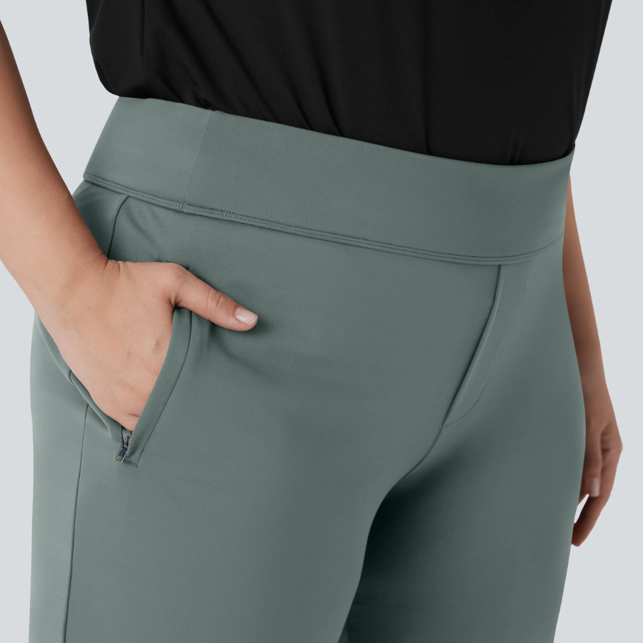 BumFlair - Stretch Comfort Work Flare Pants for Women