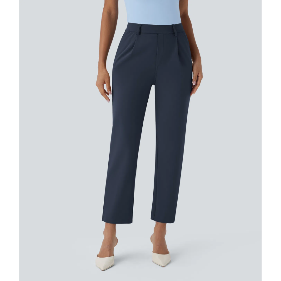 BumFlair - Lightweight Comfort Tapered Work Pants for Women