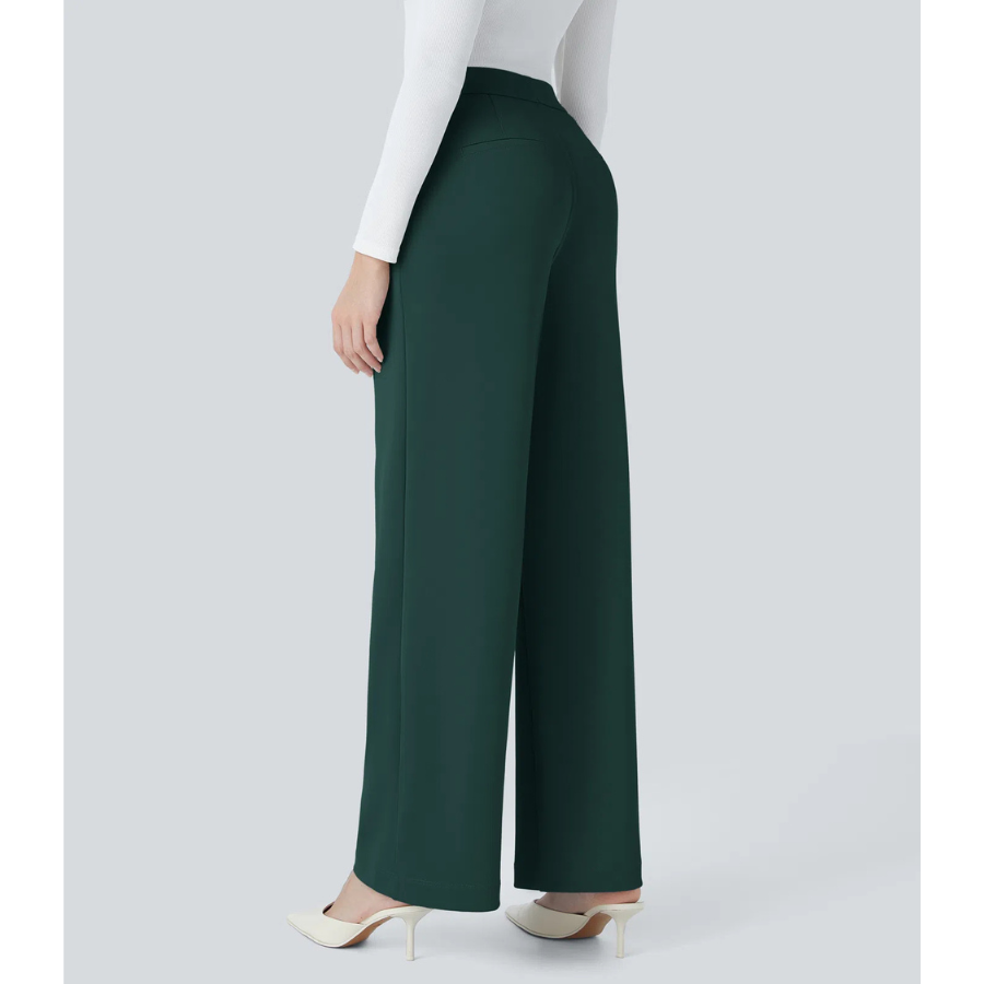 BumFlair – Lightweight Stretch Crepe Work Pants for Women