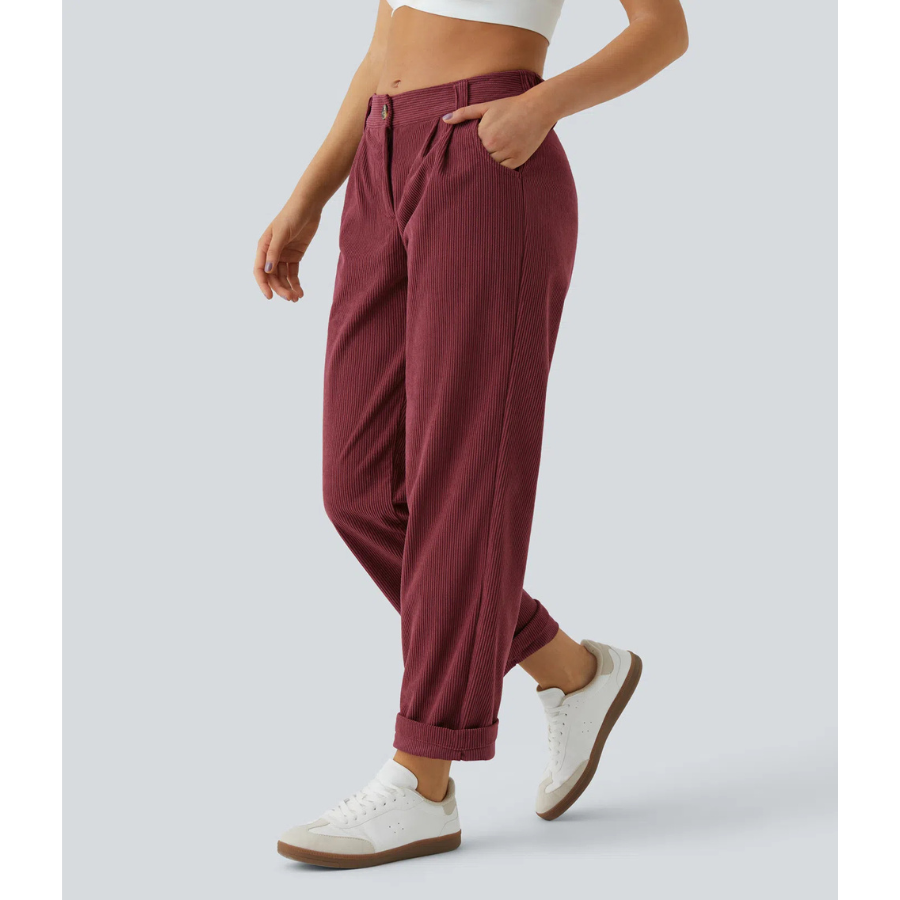 BumFlair – Soft Comfort Corduroy Pants for Women