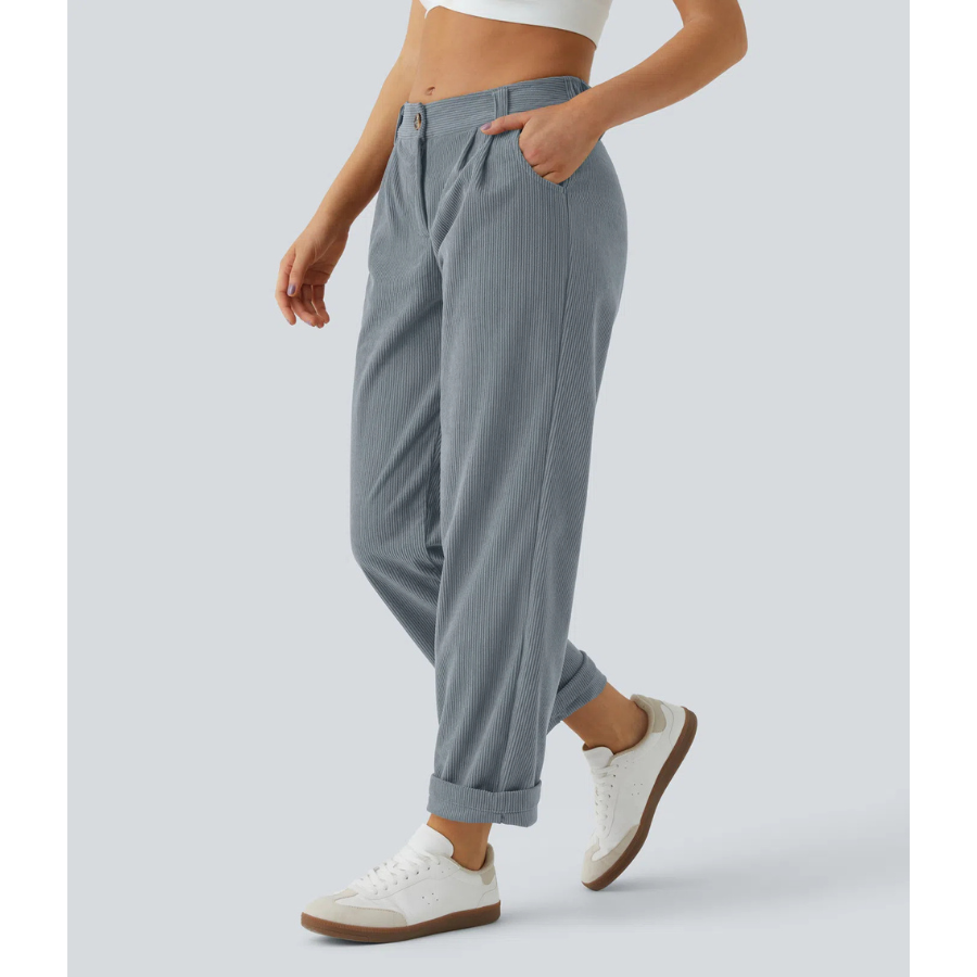 BumFlair – Soft Comfort Corduroy Pants for Women