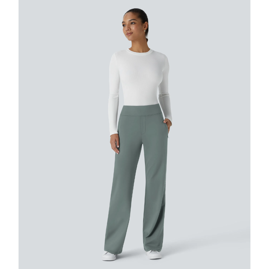 BumFlair - Stretch Comfort Flare Pants for Women
