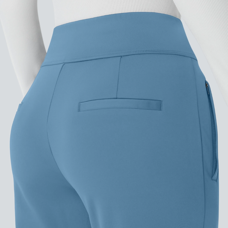 BumFlair - Stretch Comfort Work Flare Pants for Women