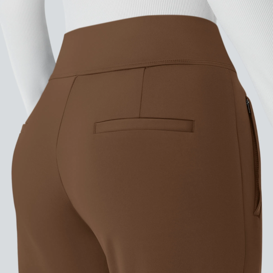 BumFlair - Stretch Comfort Work Flare Pants for Women
