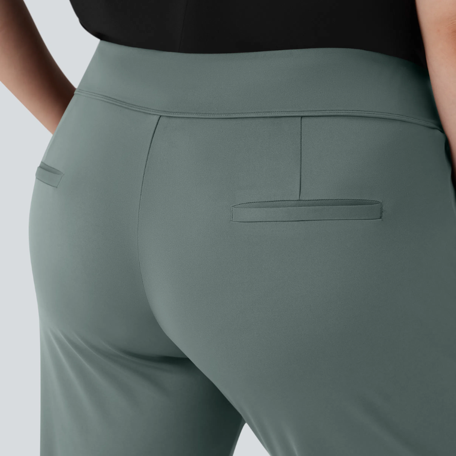 BumFlair - Stretch Comfort Work Flare Pants for Women