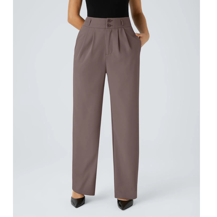 BumFlair – Flexible Fit Straight Leg Pants for Women