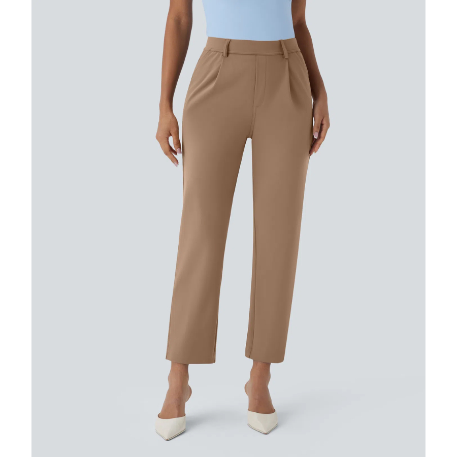 BumFlair - Lightweight Comfort Tapered Work Pants for Women