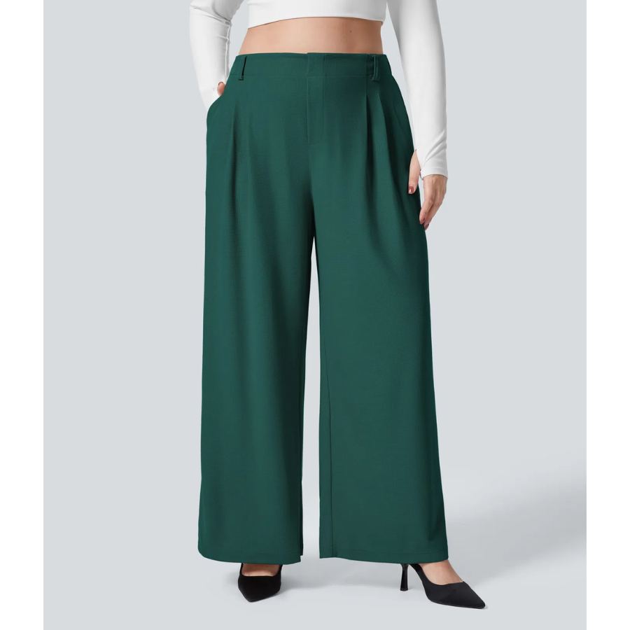 BumFlair - Breathable Comfort Wide-Leg Pants for Women