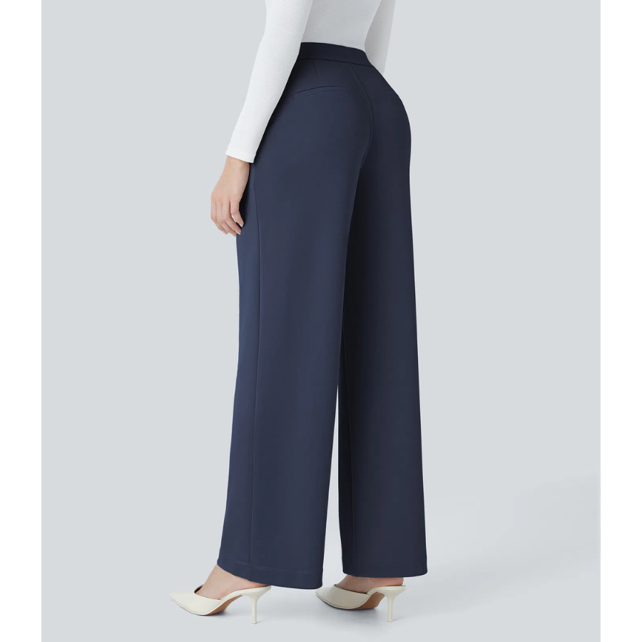 BumFlair – Lightweight Stretch Crepe Work Pants for Women