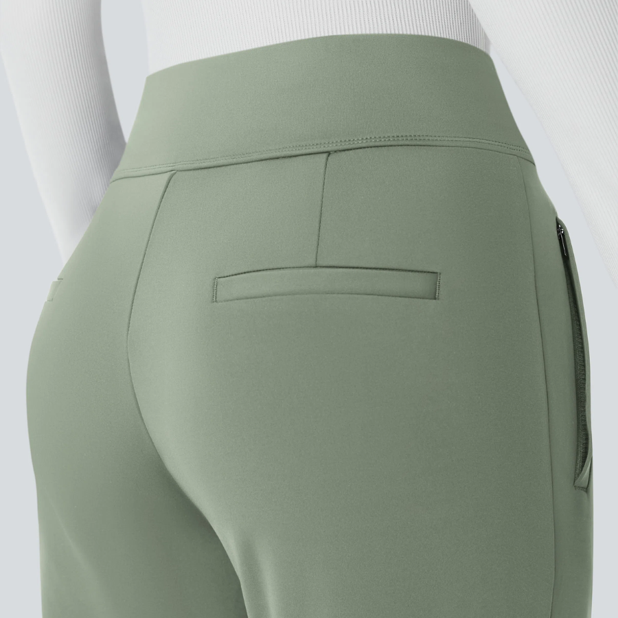 BumFlair - Stretch Comfort Work Flare Pants for Women