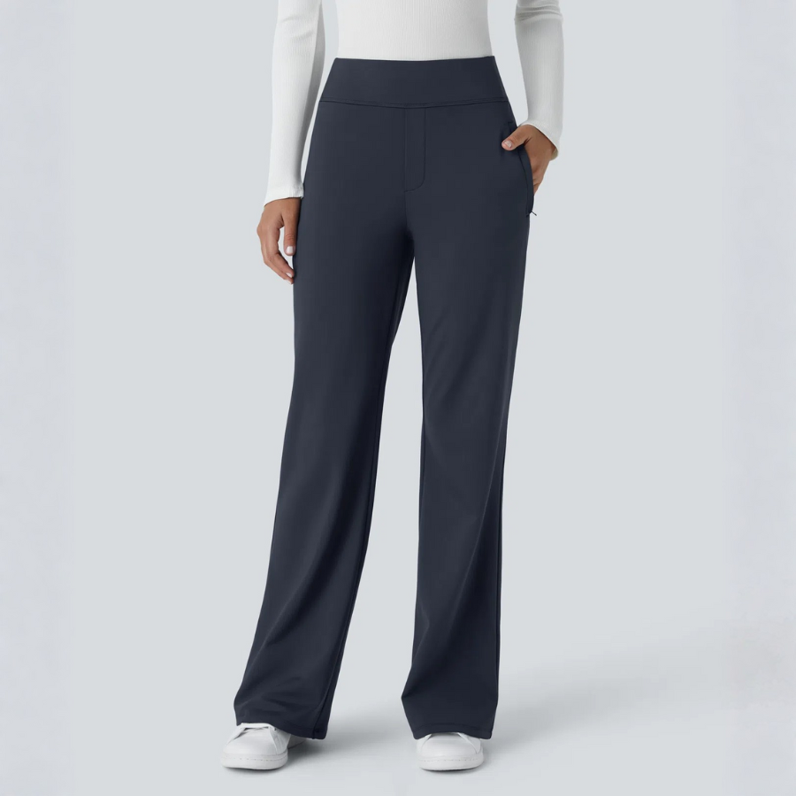 BumFlair - Stretch Comfort Work Flare Pants for Women
