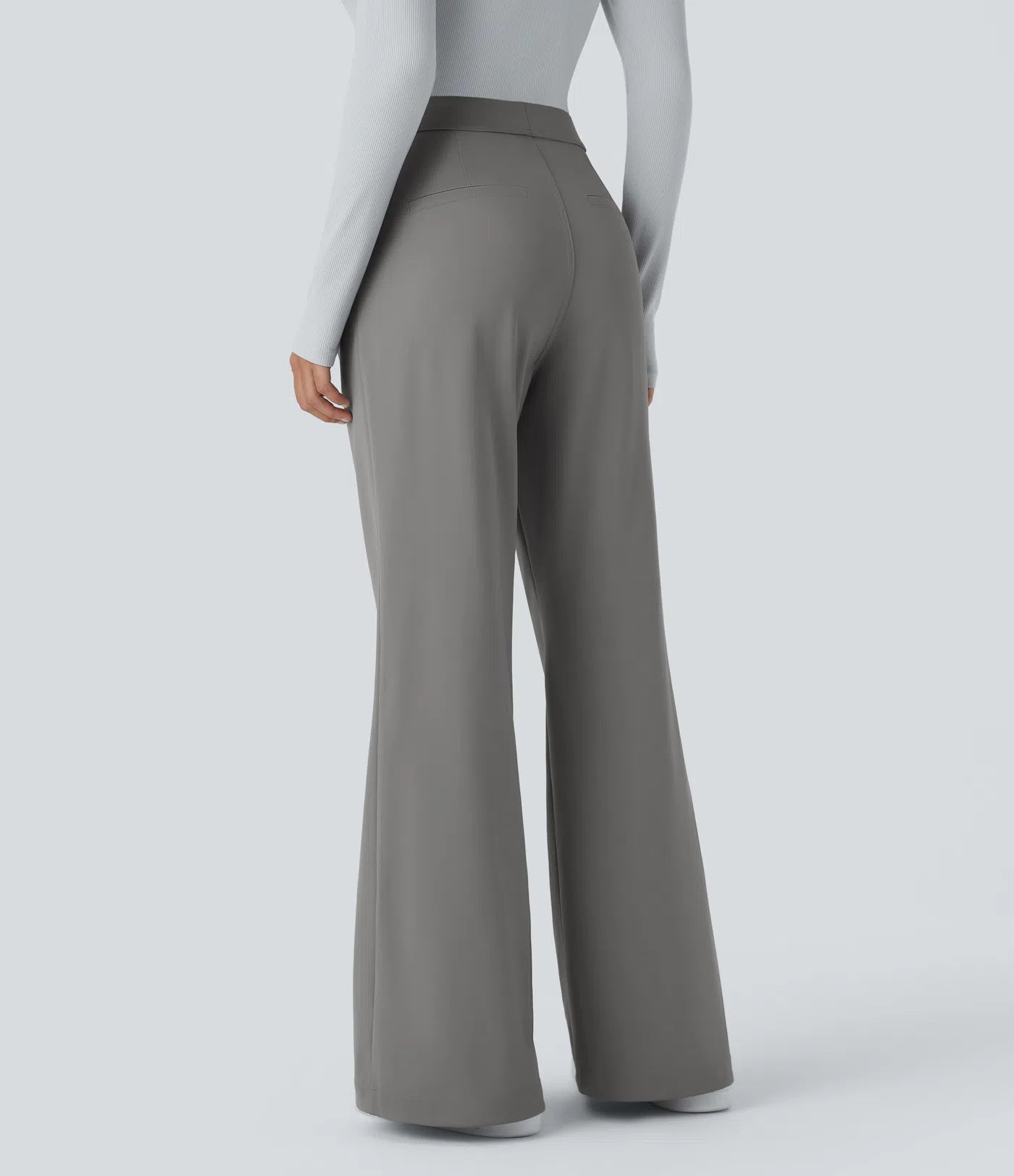 BumFlair - DayStretch High Waisted Pocket Work Flare Pants